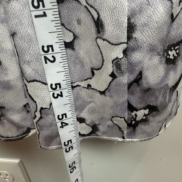 Banana Republic Maxi Dress Women's 6 White Floral V-Neck Sleeveless Poppy Long - Picture 9 of 9